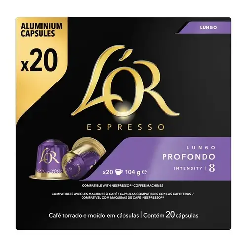 L'or koffiecapsules lungo profondo