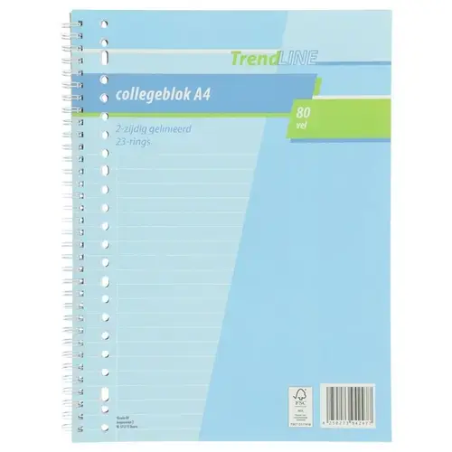 Trendline collegeblok A4