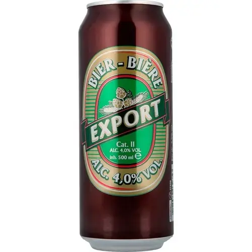 Export beer can