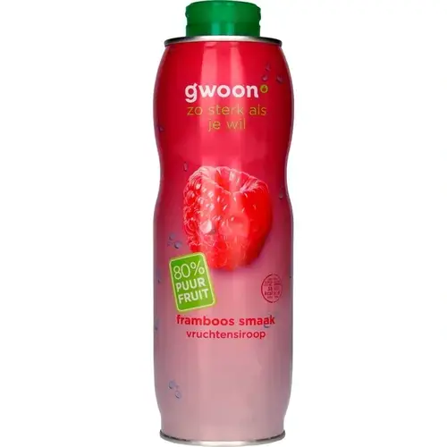 g'woon vruchtensiroop framboos