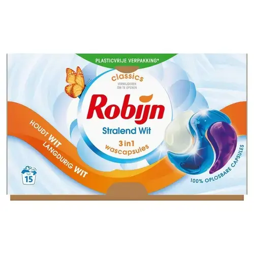 Robijn wascapsules wit