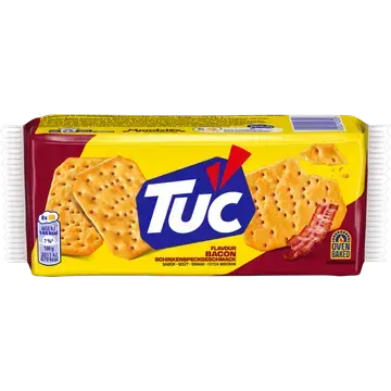 Afbeelding 2 van LU TUC Crackers Bacon Smaak 100g