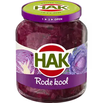 Afbeelding 2 van Hak Rode Kool 355 g