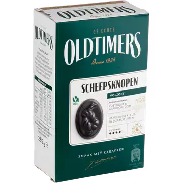 Oldtimers Scheepsknopen 235 g