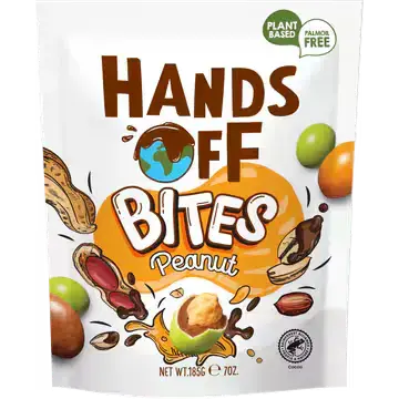 Hands Off Bites Peanut 185 g