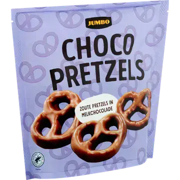Afbeelding 2 van Jumbo Choco Pretzels 150 g