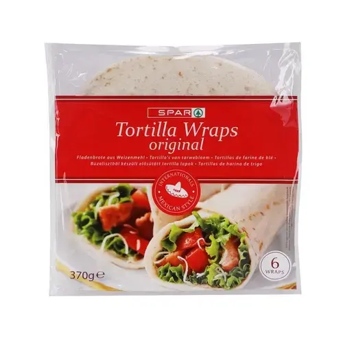 Spar Wraps Flour Tortilla