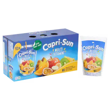 Afbeelding 2 van Capri-Sun Multivitamin 200 ml Pouch 10-Pack