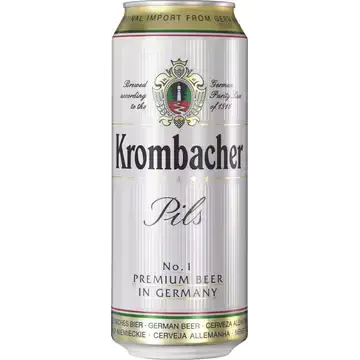 Afbeelding 2 van Krombacher - Pils - Blik - 500ML