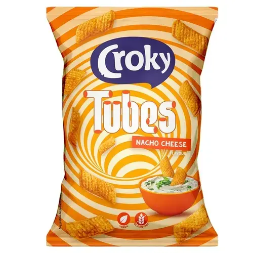 Croky tubes nacho cheese