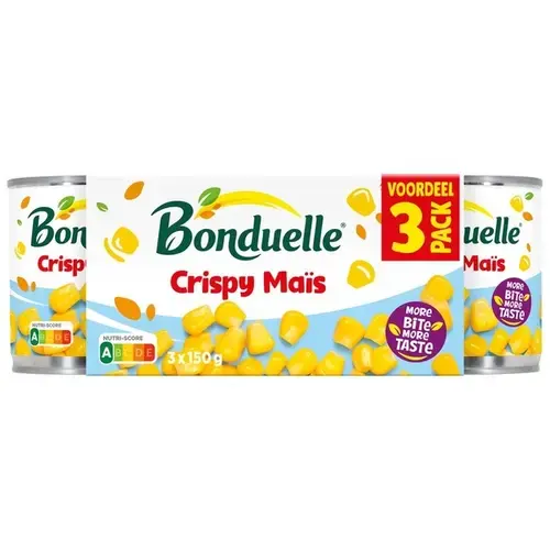Bonduelle maïs 3-pack