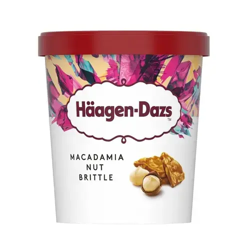 Häagen-Dazs macadamia nut brittle