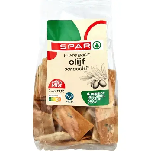 Spar scrocchi olijf