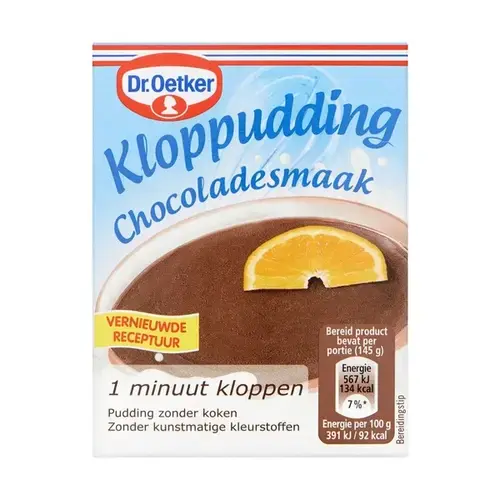 Dr. Oetker Kloppudding Chocolate