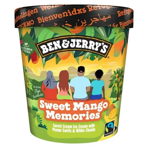 Ben&Jerry sweet mango memories