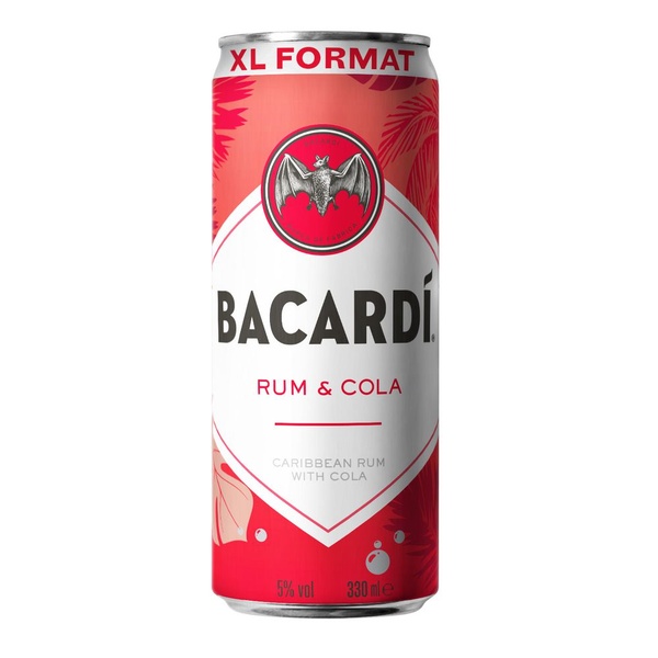 Bacardi rum & cola