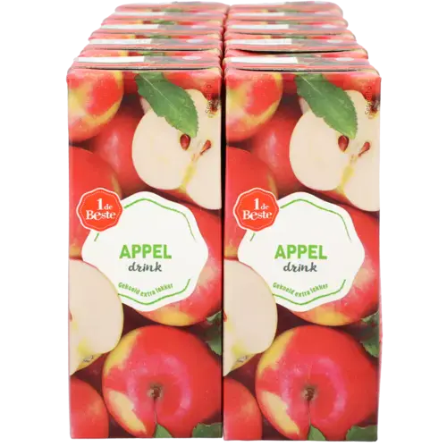 Afbeelding 2 van 1 de Beste Appeldrink 10x200ml