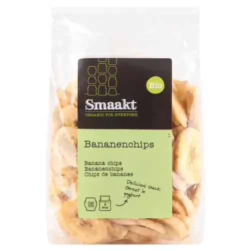 Smaakt Bananenchips