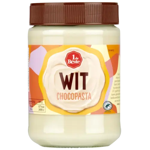 1 de Beste Chocoladepasta wit