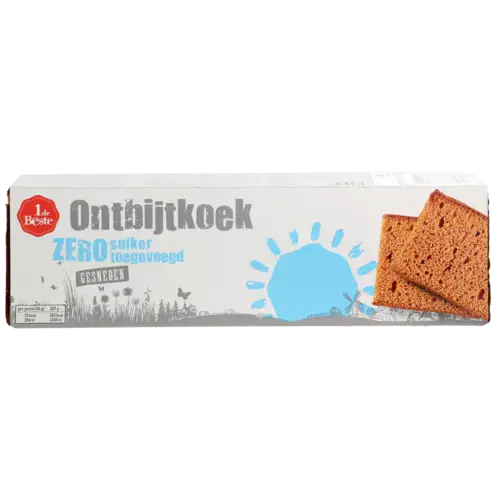 1 de Beste Ontbijtkoek 0% suiker