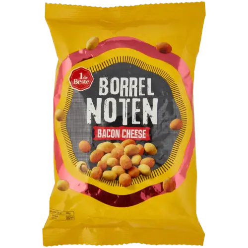 1 de Beste Borrelnoten bacon-cheese