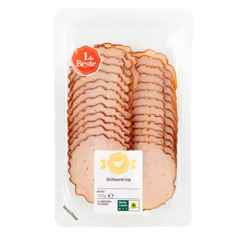 1 de Beste Kip grillworst