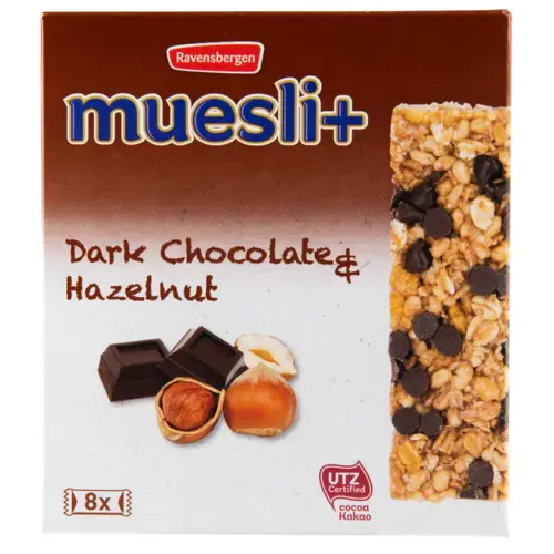 Muesli+ Chocolade hazelnoot