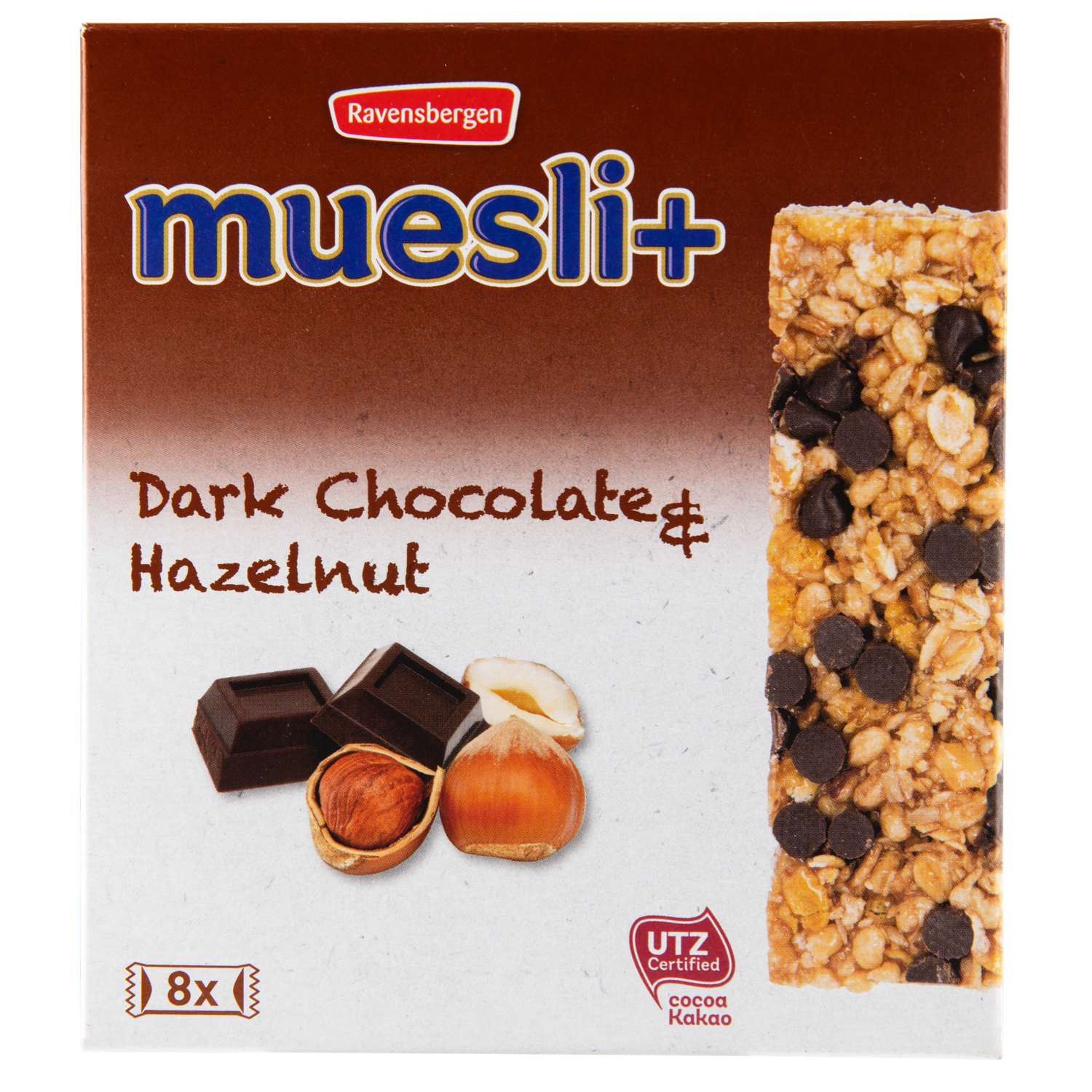 Muesli+ Chocolade hazelnoot