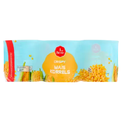 1 de Beste Crispy mais 3-pack