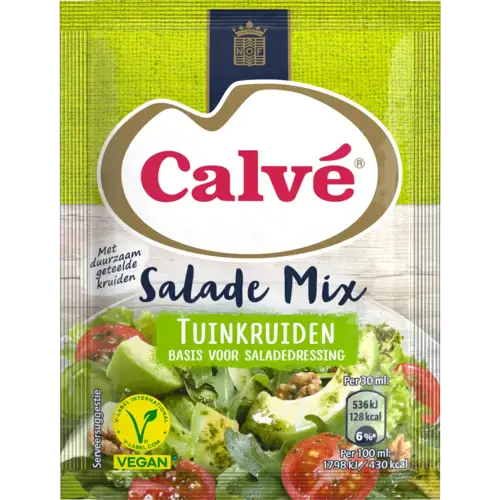 Calvé Salademix tuinkrulden