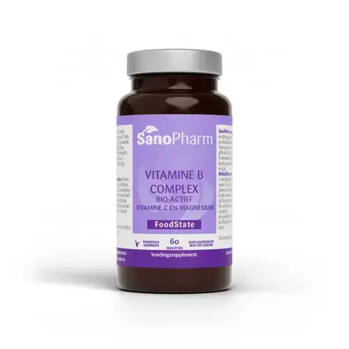 SanoPharm Vitamine B complex & C & magnesium 60 tabletten