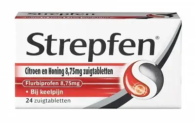 Strepfen Citroen & honing 24 zuigtabletten