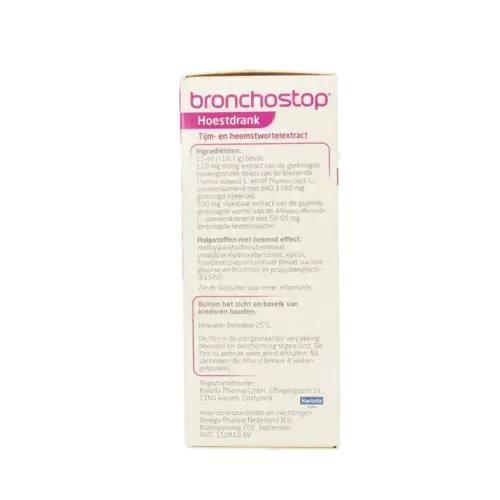 Afbeelding 4 van Bronchostop Hoestdrank 120 milliliter