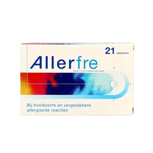 Allerfre Loratadine 10mg 21 tabletten