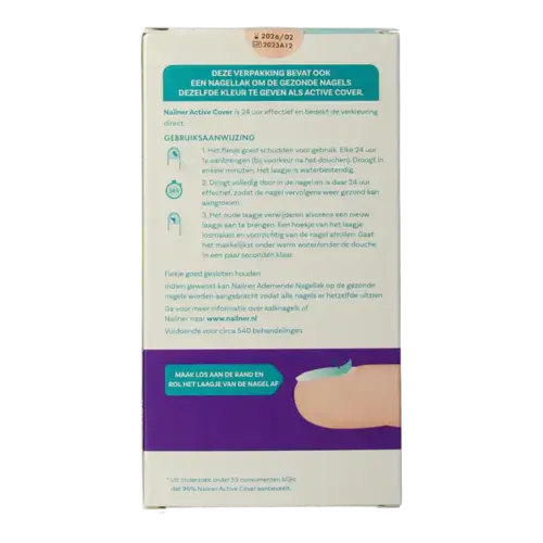 Afbeelding 4 van Nailner Active cover 1 stuks