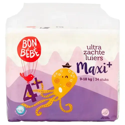 Bonbebe luiers maxi plus 34st