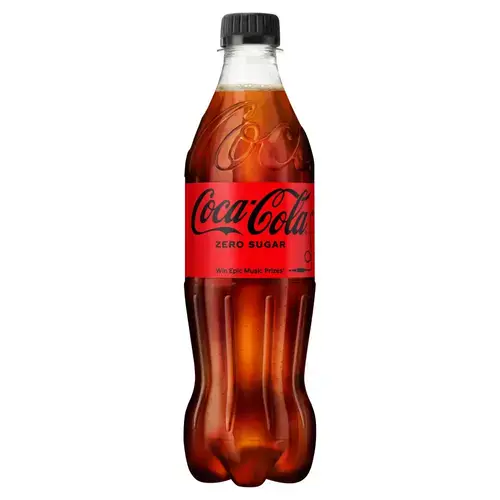 Coca cola zero 0,5l.