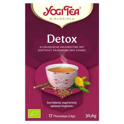 Yogi tea detox bio