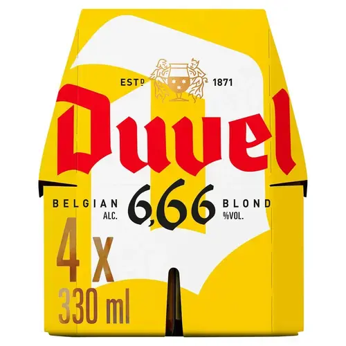 Duvel 666 speciaalbier 4pack
