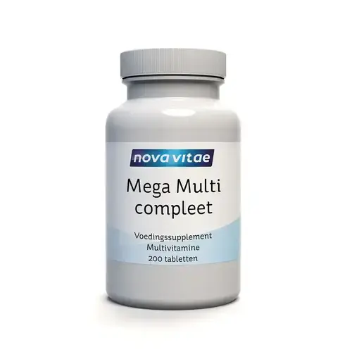 Nova Vitae Mega multi compleet 200 tabletten
