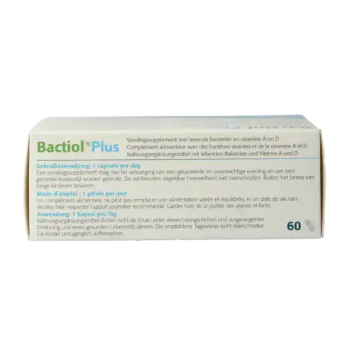 Afbeelding 3 van Metagenics Bactiol plus 60 capsules