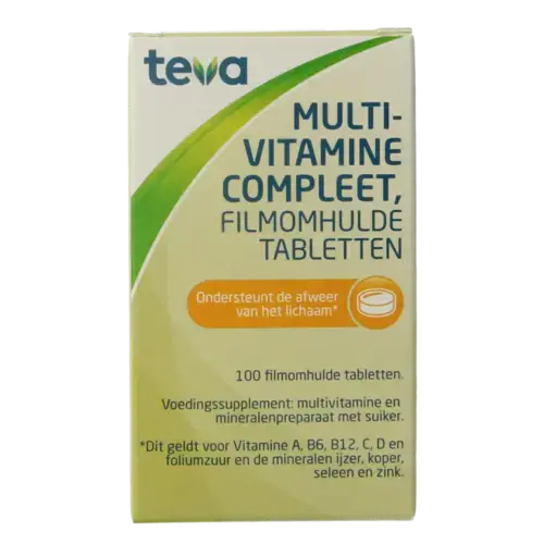 Teva Multivitamine compleet 100 tabletten