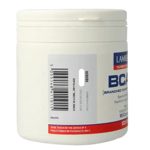 Afbeelding 2 van Lamberts BCAA Complex 180 capsules