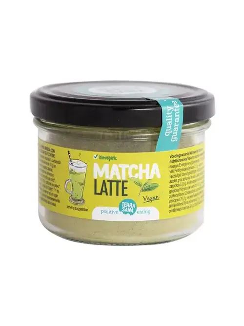 TerraSana Matcha latte gula java bio 120 gram