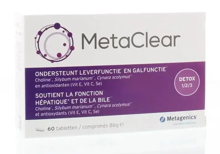 Metagenics Metaclear 60 tabletten