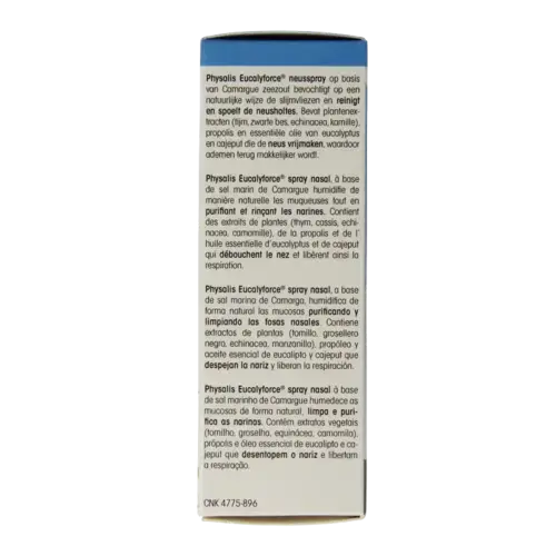 Afbeelding 2 van Physalis Eucalyforce neusspray 30 milliliter