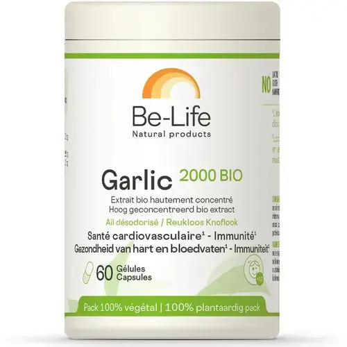 Be-Life Garlic 2000 bio 60 softgels