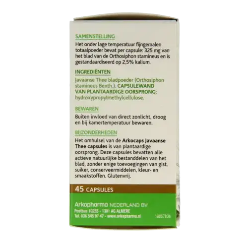 Afbeelding 3 van Arkocaps Javaanse thee 45 capsules