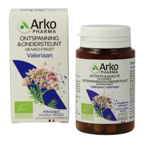 Afbeelding 3 van Arkocaps Valeriaan bio 45 capsules