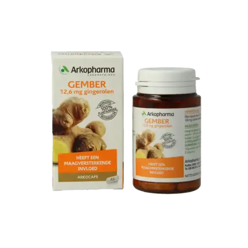 Afbeelding 4 van Arkocaps Gember 45 capsules